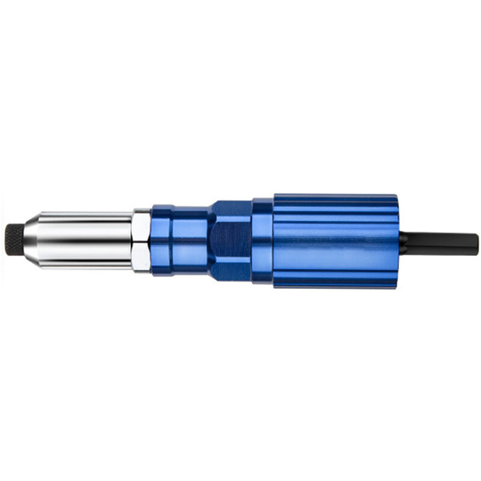 Asupermall - Rivet Gun Adapter for Electric Drill Cordless Riveting Tool with Wrench 100pcs Rivets Detachable Handle 3/32'' 1/8'' 5/32'' 3/16'' Rivet