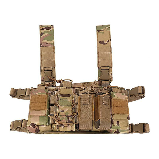 Thsinde - Military Tactical Vest Outdoor Tactical Chest Mount Outdoor Clothing Hunting Cycling Sportswearcp camouflage