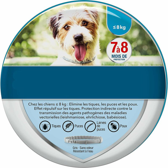 Anti-Flea and Anti-Tick Collar for Small Dogs - Less than 8KG Thsinde