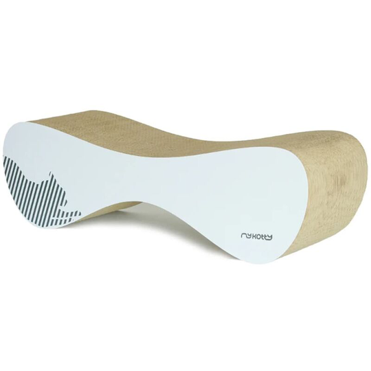 Mykotty - Cat Scratcher vigo 71x25x21 cm White 3084 White