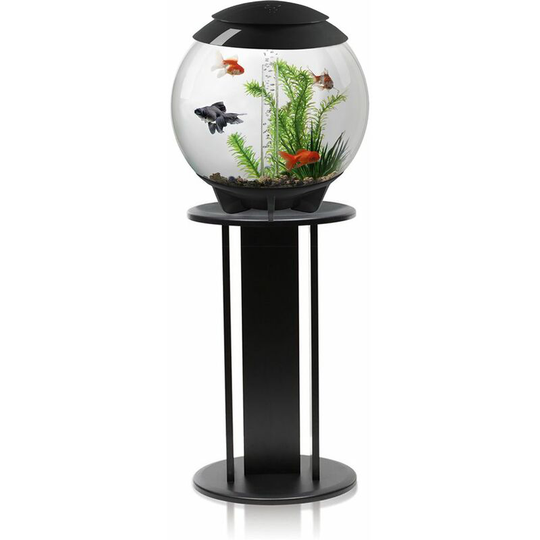 Biorb - Halo 30L Aquarium in Grey with mcr led Lighting and Black Stand