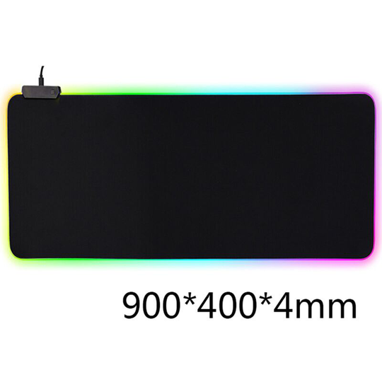 Perle Rare - Gaming Mouse Pad XXL-900x400mm, Large Gamer Mouse Pad with Non-Slip Rubber Base Surface, Waterproof Mouse Pad for Computer and Laptop