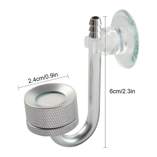 Benobby Kids - two-pack Aquarium Nebulizer Diffuser System, Aquarium CO2 Diffuser Carbon Dioxide Aquatic Reactor Water Plant For Aquarium Fish Tank