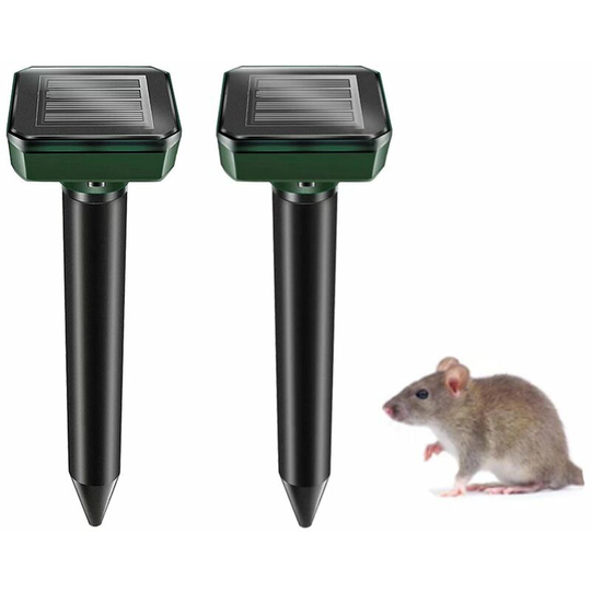 Solar Mouse Reversor Vibration Ultrasonic Farm Farm Farm Farm Farm Mouse Repelleser Outdoor Electronic led Farm Snake