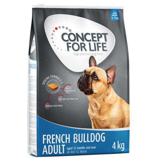 Concept for Life French Bulldog Adult - Economy Pack: 2 x 4kg