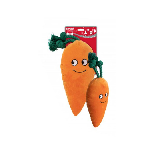 Plush Christmas Dog Large Toys Squeaker Pet Gift Carrot