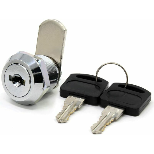 Security Mailbox Lock Cabinet Lock Stainless Steel Cam Lock with Same 16mm Silver