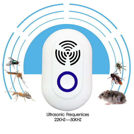Mosquito Repellent, Ultrasonic Mosquito Repellent, Electric Fly Repellent, Indoor Mouse, Mosquito, Cockroach, Ant, Spider Repellent, (1 Packs)