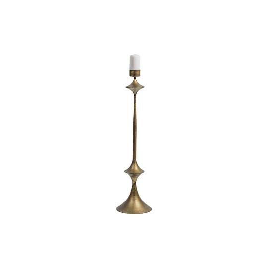 Copper Floor Candlestick