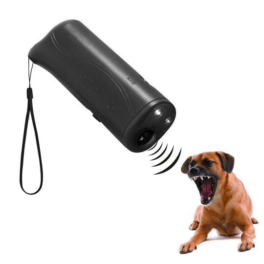 WIRSV LED Ultrasonic Dog Repeller, 3 in 1 Ultrasonic Pet Repeller Anti Bark Stop Barking Dog Training Repeller Control Trainer (Gray)