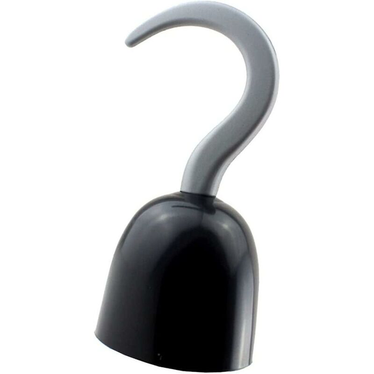 Plastic Pirate Hook Pirate Costume Accessory Halloween Custume Plastic Halloween Captain Hook Costume Accessoryblack Grey1pcs