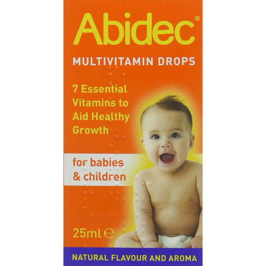 Abidec Multivitamin Supplement for Babies and Children Drop, 25ml