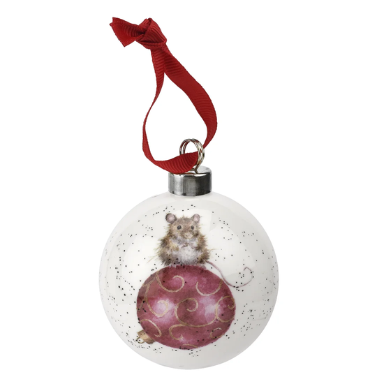 Wrendale Not a Creature was Stirring Bauble