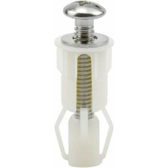 4pcs Expansion Screws For Toilet Lid Fixer Toilet Seat Screws For Toilet Seat Fixing Set Toilet Lid Replacement Parts