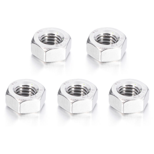 Superseller - 304 A2 DIN934 Stainless Steel Marine Grade Full Nuts Hex Nut M3, M-8 - M-8