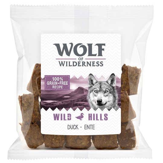 Wolf of Wilderness Wild Bites Dog Snacks "Wild Hills" - Duck - 180g