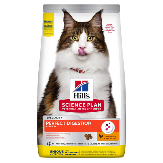 Hill's Science Plan Adult Perfect Digestion Chicken - 1.5kg