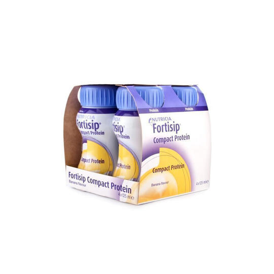 Fortisip Compact Protein Banana ( 4 x 125ml) - 1