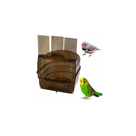 Caged Bird Bath Multi Cage Bird Bath for Budgies Canaries Finches