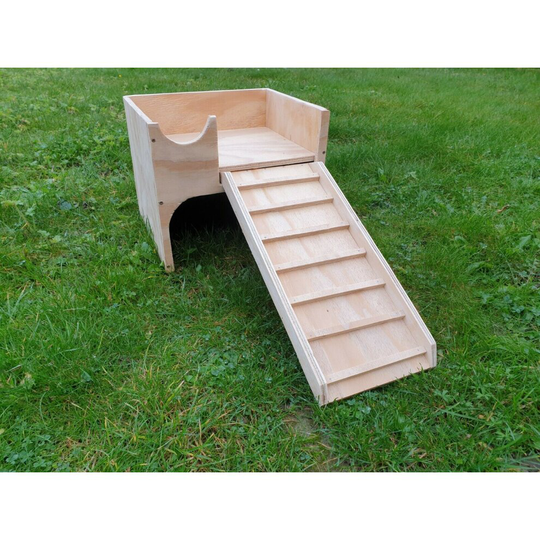 (Unpainted) Tortoise Hideout Castle play house shelter