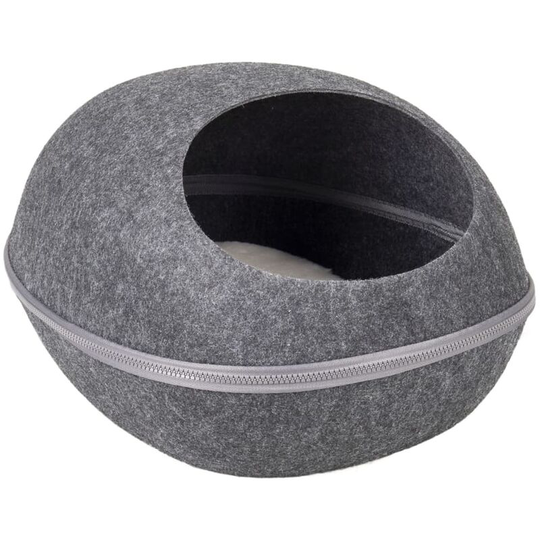 Flamingo - Cat Cave Chizmo 39x48x24 cm Felt Grey Multicolour