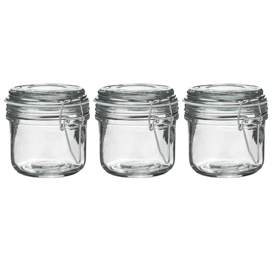 125ml Preserving Jar with Airtight Clip Lid