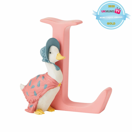 Peter Rabbit Letter L Figurine