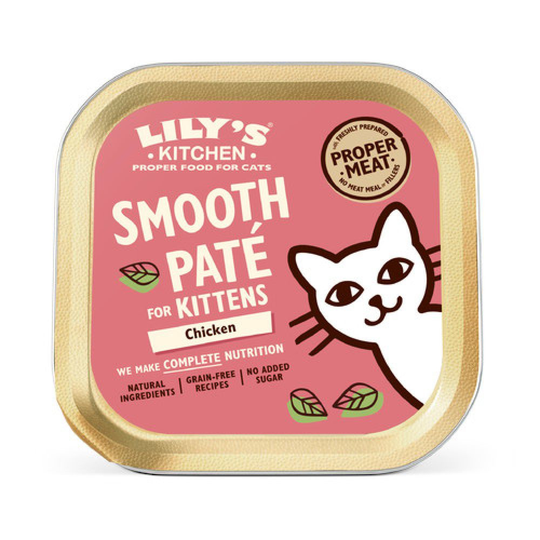 Lily's Kitchen Chicken Paté for Kittens - 19 x 85g