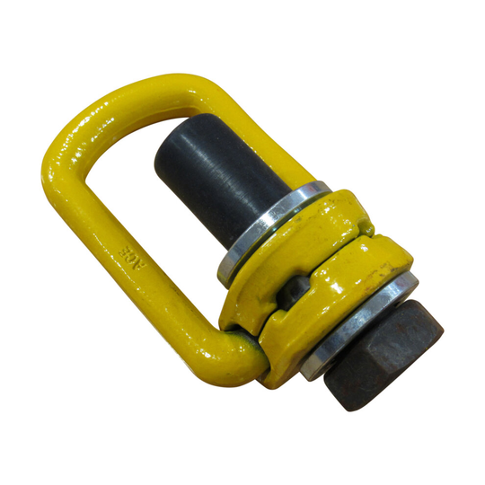 M20 G80 Bolt On Swivel Lifting Point 2.5 Ton - Eye Bolt Elongated