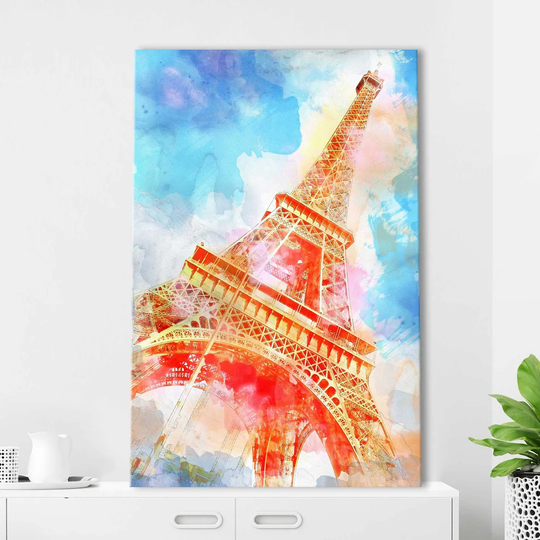 A Place in Paris - Wrapped Canvas Painting