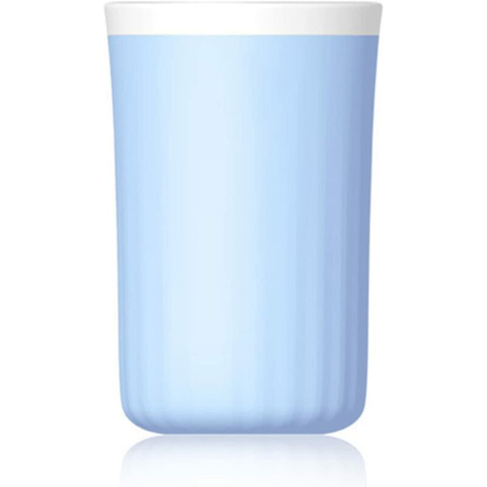 Comfortable Pet Foot Wash Cup, Silicone Pet Cleaning Brush Feet Cleaner, Portable Washer (Large-Blue)