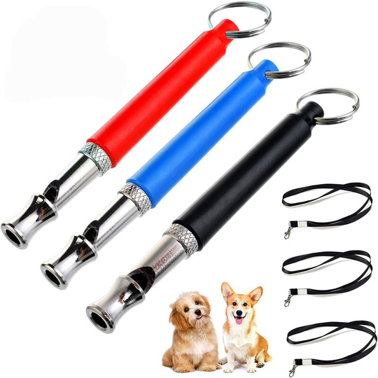 Dog Whistle, Ultrasonic Dog Whistle with Lanyard, Training Dog Whistle, Dog Training Whistle
