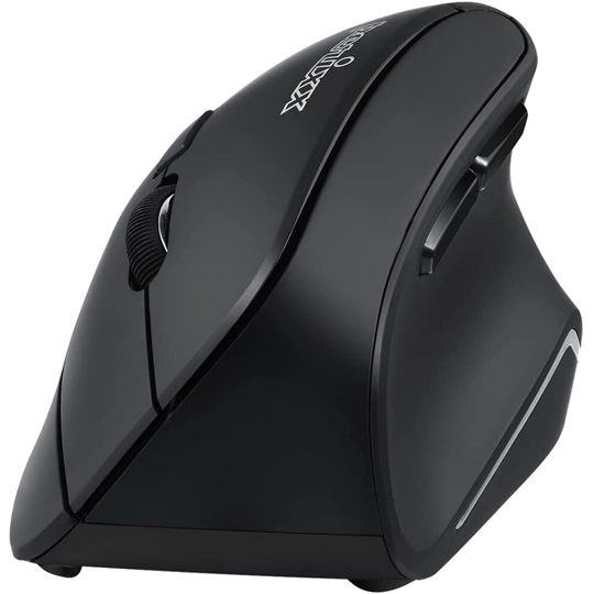 Perixx PERIMICE-715II Wireless Ergonomic Vertical Mouse - 2.4 G - 800/1200/1600 DPI - Right Handed Natural Ergonomic Vertical...