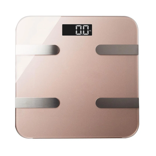 Symple Stuff Health Bluetooth 16 In 1 Smart Body Analysis Weighing Scale- Rose Gold