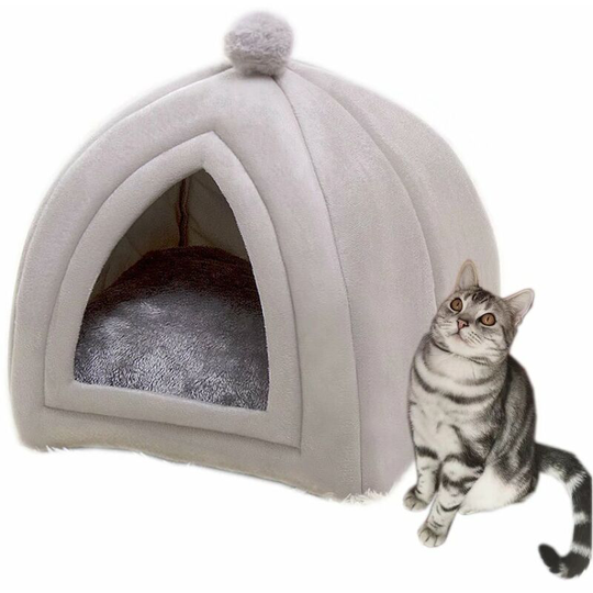 Winter Warm Warm Warm Litter Warm Bitter for Chat Chenil S Gray