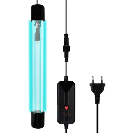 13W UV Ultraviolet Germicidal Lamp, UVC Sterilizer, Submersible Lamp, Aquarium Sterilizer for Car, Household, Fridge, Toilet, 220-240V