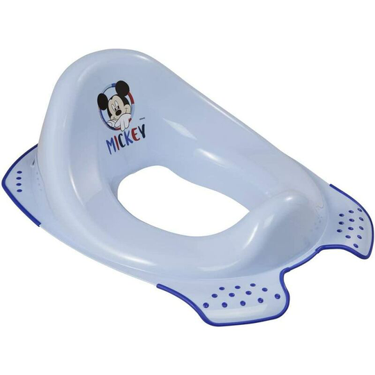 Disney Mickey Mouse Baby Toilet Seat, Approximately 18 Months - 4 Years Old, Non-slip, Ewa, Blue