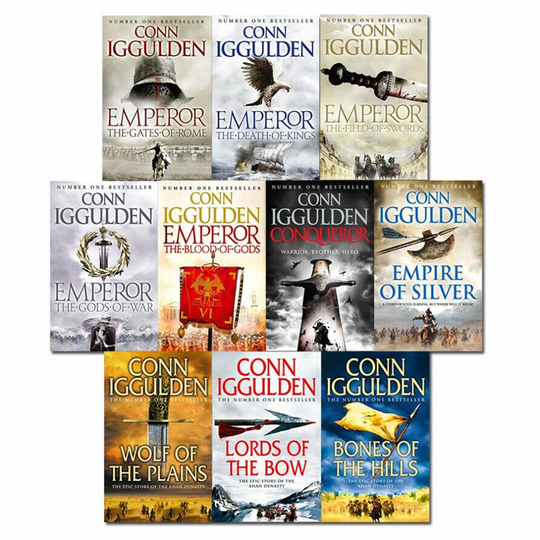 Conn Iggulden Emperor & Conqueror Series 10 Books Collection Set