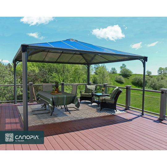 Canopia - Palermo 4.3 x 4.3 Hardtop All Season Gazebo