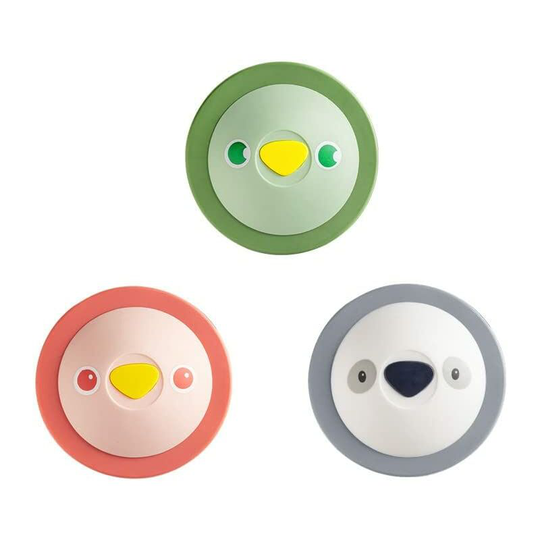 Shower Drain Hair Catcher 3PCS, Durable Silicone Hair Stopper Drain Covers Easy to Install and Clean for Bathroom Bathtub and