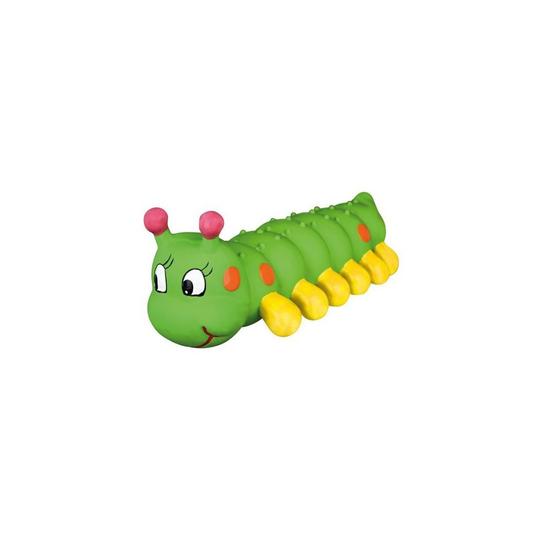 Trixie Caterpillar, Latex 26cm - Dog Toy Caterpillar New Pet Puppy Play Chew - trixie dog toy caterpillar new pet puppy play chew squeaker squeaky