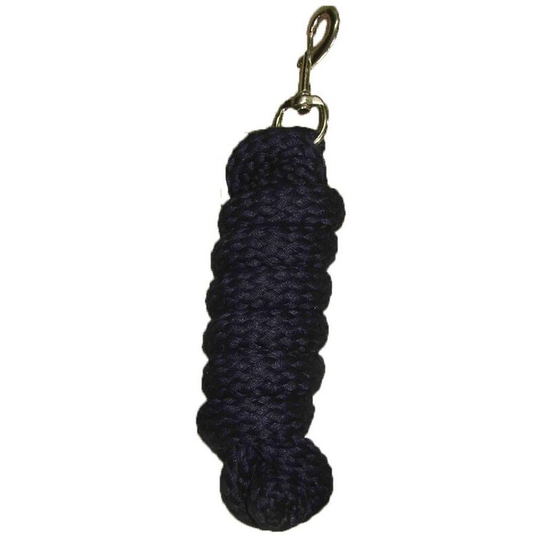 Hy Extra Thick Extra Soft Lead Rope (2m) (Black) - Black