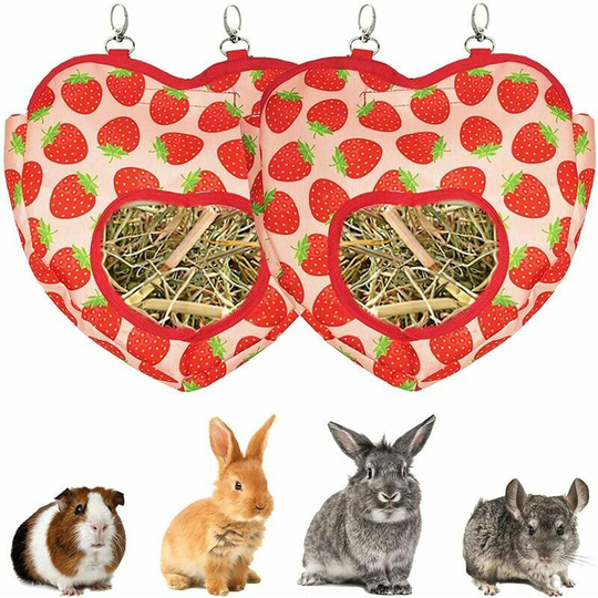 Rabbit Hay Feeder, Hanging Guinea Pig Hay Feeder, Rabbit Hay Feeder Guinea Pig Hay Feeder, Feeding and Watering for Small Animals, Suitable for