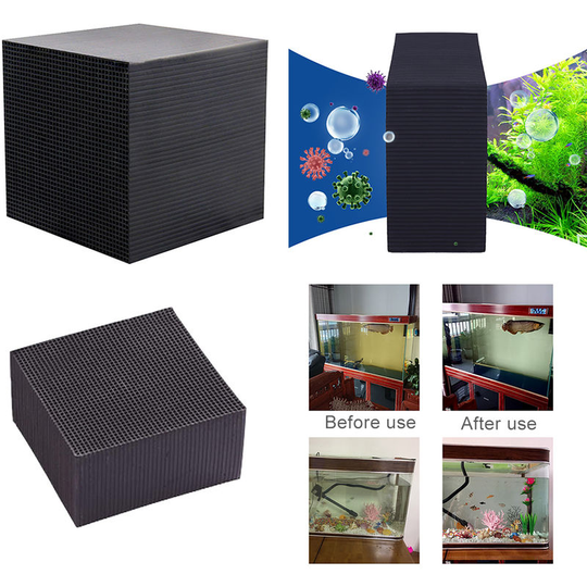 Water Purifier Cube Aquarium Filter Eco-Aquarium Filter Ultra Strong Filtration & Absorption,10X10X5CM - 10X10X5CM