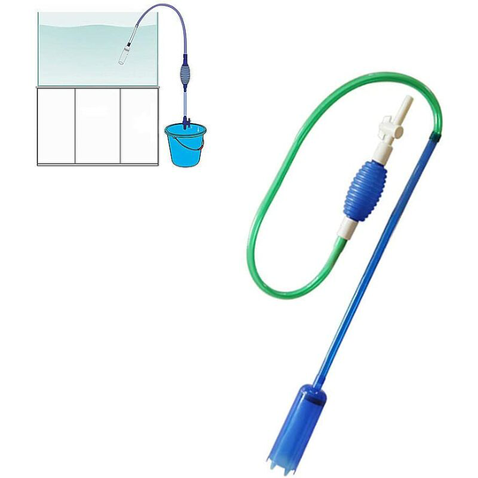 Aquarium Gravel Vacuum Cleaner for Aquarium Tropical Fish Tank Accessories Fish Tank Cleaning Kit Gravel Cleaner Aquarium Green 66.93inch