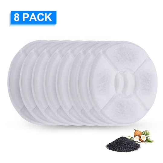 Cat Water Fountain Filters Replacement Filters for Cat Water Fountain Water Dispenser 4PCS, 8 pcs - 8 pcs
