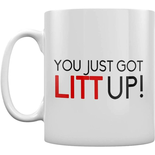 You Just Got Litt Up mug, white, 325 ml
