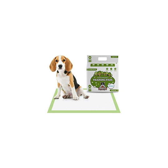 Pogi's Training Pads - Medium, Super-Absorbent, Puppy Training Pads for Small to Medium Sized Dogs (Medium - 45 x 60 cm, 40-Count)