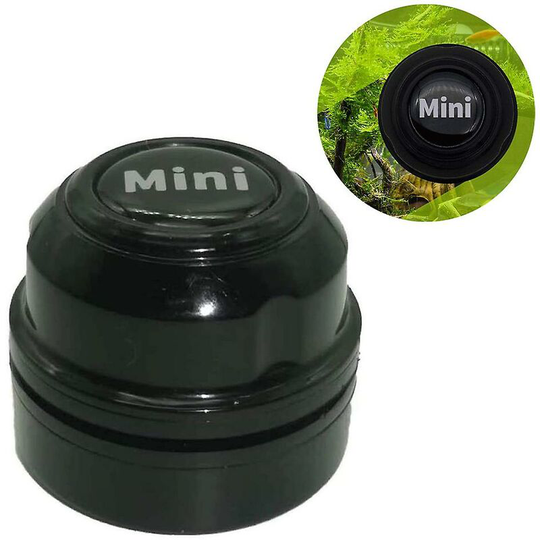 Aquarium Mini Super Magnetic Cleaner Tank Small Algae Scraper Magnet Brush For Glass Tank Black-