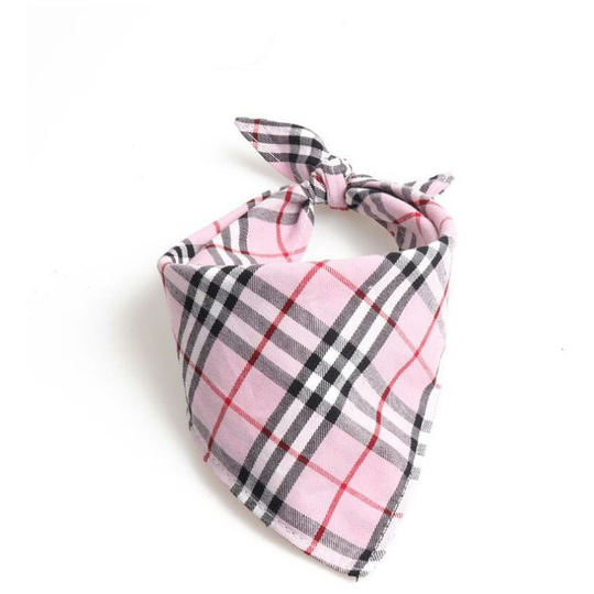 Dog Bandana Dog Pet Handkerchief Triangle Bibs Pet Saliva Towel For Washable Small Medium Large Dogs Cat Pet Light Pink
